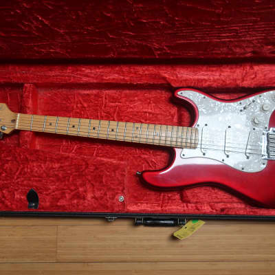 FENDER STRATOCASTER AMERICAN STANDARD 1995 CANDY APPLE RED image 3