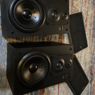 Pair of sony vintage speakers  Ssh3300 1987 Black image 3