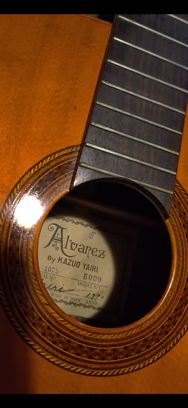 '70 Alvarez...Model 5009~(Kazuo Yairi) w/OHSC | Reverb