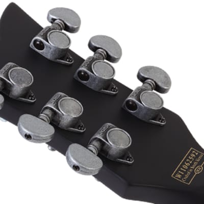 Schecter Zacky Vengeance 6661 Satin Black w/6661 Graphic image 9