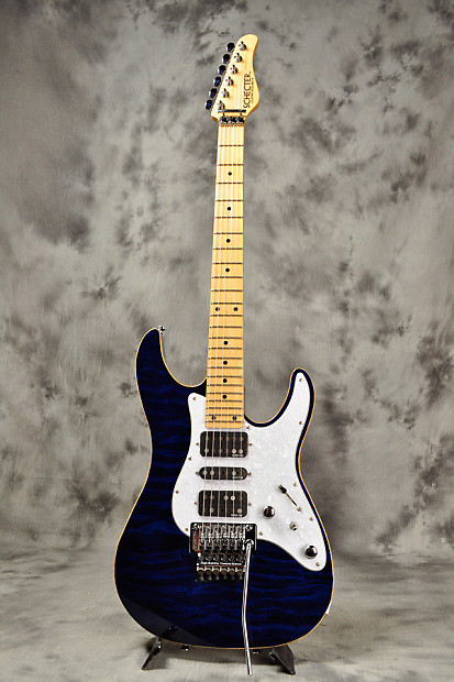 Schecter Japan SD-II-24-AS See Thru Blue