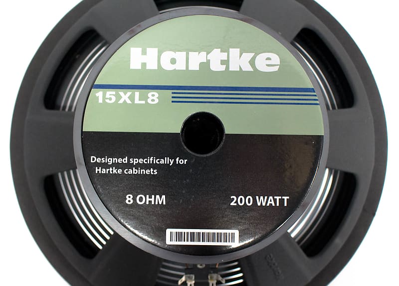 Hartke 15XL8 8 Ohm 200 Watt 15 Woofer Speaker for 115BXL