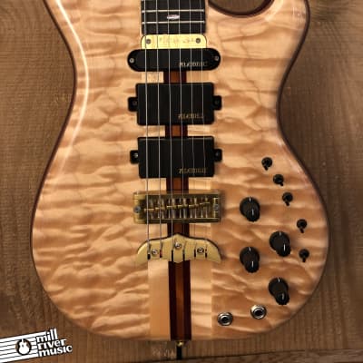 Alembic Further FLG6 Quilted Maple / Purpleheart 2011 w/ OHSC image 2