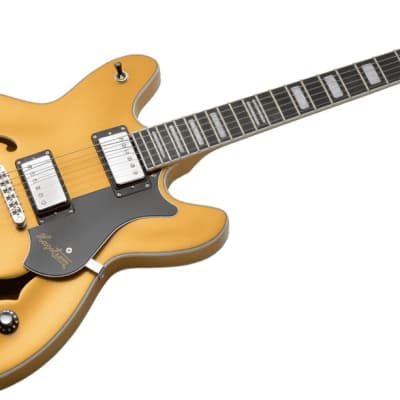 Hagstrom Justin York Viking Gold - Or Brillant - Guitare électrique for sale