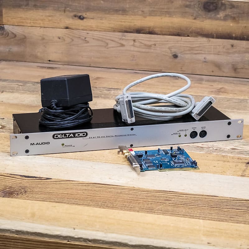 MAudio Delta 1010 PCI Audio Interface Digital Recording Reverb