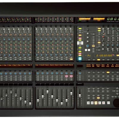 SSL Matrix 2 | 16 Channel Mixing Console with Angled Sterling | Reverb