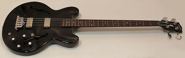 Gibson Custom Shop ES-335 BASS - EBONY image 1