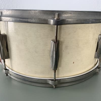 Gretsch Broadkaster Standard 40s Snare Drum 6.5 x 14" Rocket Lugs Stick Chopper Die Cast Rims image 3