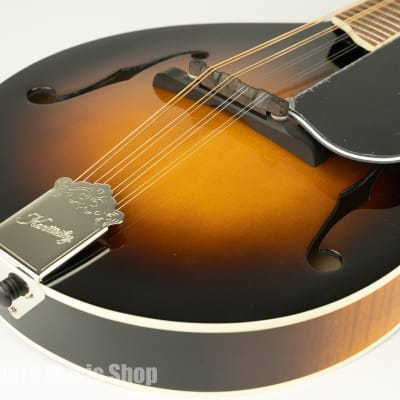 Kentucky KM-250 Deluxe A-Model Mandolin Vintage Sunburst (SN: 21082645) image 12
