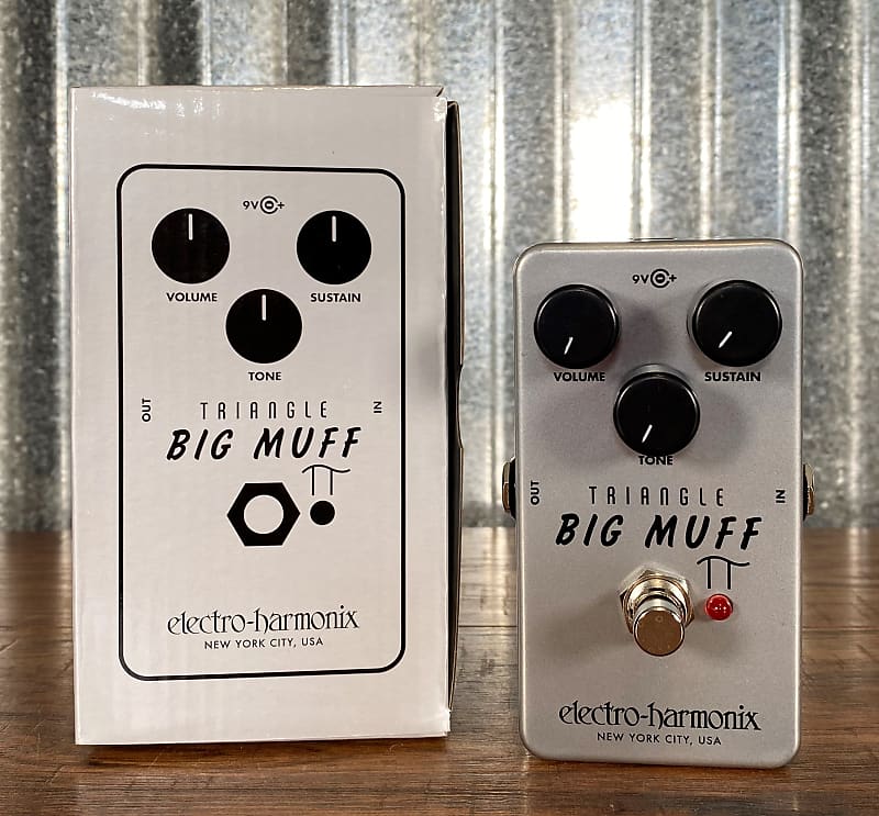 Electro-Harmonix EHX Triangle Buff Big Muff Pi Reissue Distortion