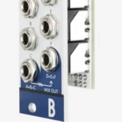 Bastl Instruments ABC - Simple Six Channel Signal Mixer Aluminum image 3