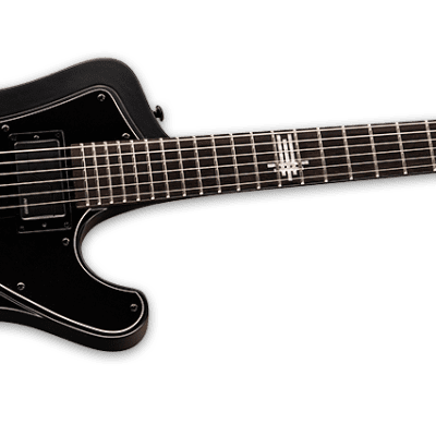 ESP LTD NS-6 Nergal Black Satin Electric Guitar + Hard Case Stream NS6 image 3