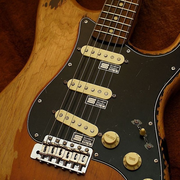 【8月限定掲載】EDWARDS SRV ストラトMOD Smokin' ESP Edwards SRV Relic Stratocaster Model SE-120R