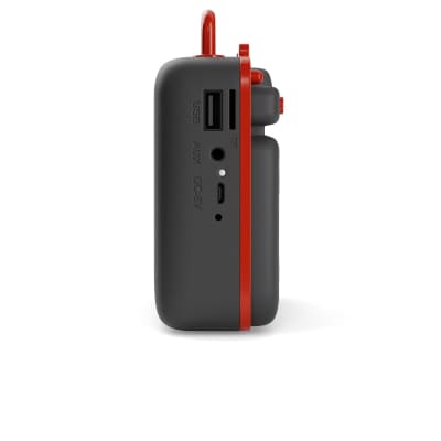 Dolphin RTX-10 Retrobox™ Mini Portable Bluetooth Radio Choose Colors - RED image 12
