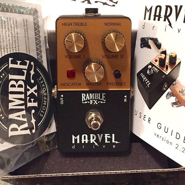 希少 Ramble FX Marvel Drive v3 Ramble FX Marvel Drive V3 | Reverb