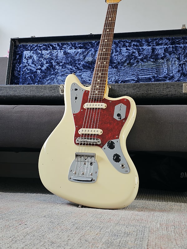 Fender Johnny Marr Jaguar 2015 Olympic White image 1