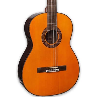Takamine GC5 Nylon-String Left-Handed Acoustic Guitar (Natural) for sale