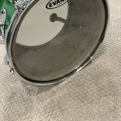 Rogers Dayton 13” Holiday Tom Late 60’s - Green Sparkle image 11