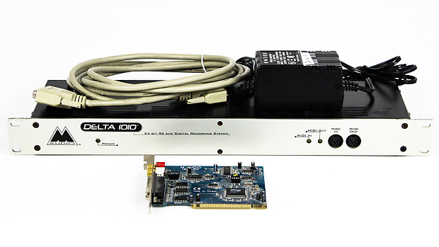 M-AUDIO Delta 1010 未開封品 M-Audio Delta 1010 PCI Sound Card + 1RU Breakout Box