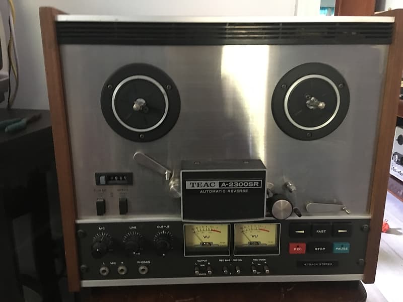 TEAC A-2300SR 7 inch Stereo Auto Reverse reel to reel tape deck recorder