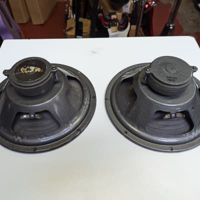 Pair THD Electronics Vintage 10 Ceramic Magnet 10" Guitar Speakers - Look Really Good - Sound Great! image 1