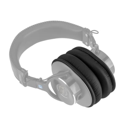 H&A High Frequency Leather Earpads for Sony MDR-7506 Headphones image 5
