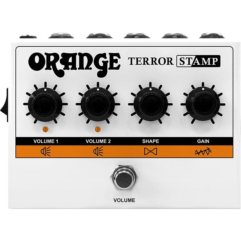Orange Terror Stamp Amp Pedal image 1