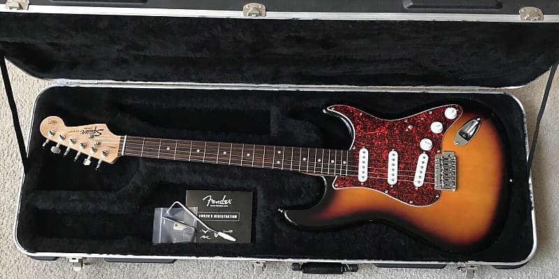 Vintage California Strat Style Sunburst Electric Guitar