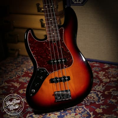 2011 Fender American Standard Jazz Bass Sunburst Left Handed for sale