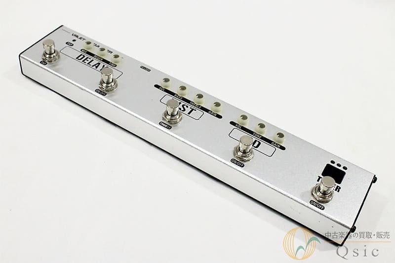 Pedal de efecto Valeton Dapper VES-1 plateado