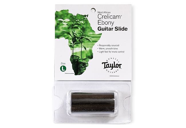 Taylor Guitar Slide, Ebony, Large, 13/16