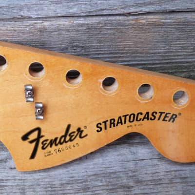 Fender Stratocaster neck strat  1976 maple image 2