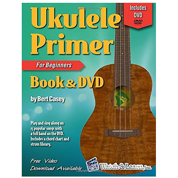 Watch & Learn Ukulele Primer Book and DVD Reverb