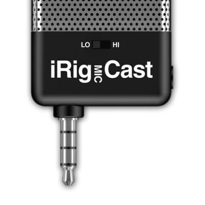 IK Multimedia IRIG-MIC-CAST iRig MIC Cast Ultra-Compact Microphone Compatible with iOS 3.1.3 and Up image 1