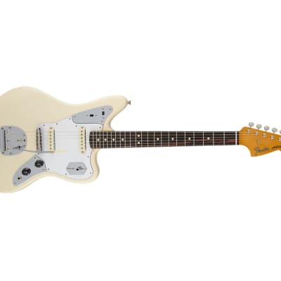 Fender Johnny Marr Jaguar - Olympic White w/ Rosewood FB image 4