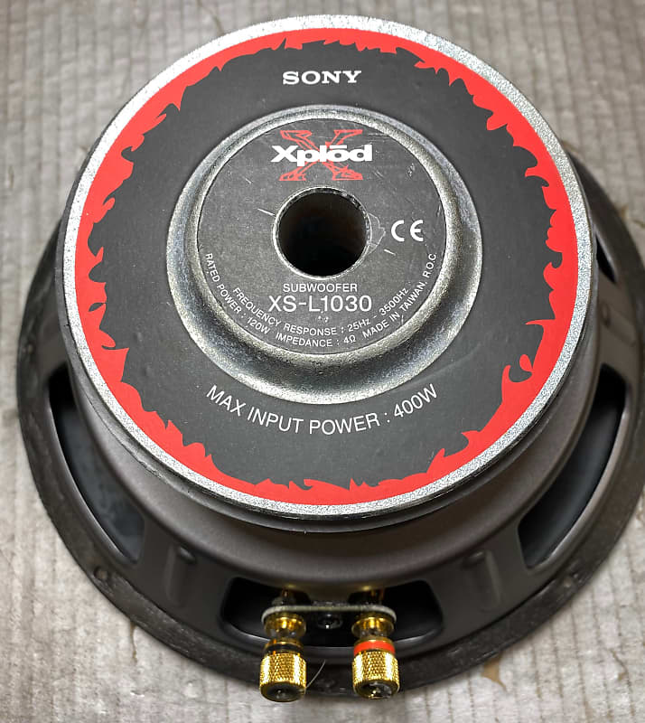 Sony XS-L1030 Subwoofer Mid 2000s | Reverb
