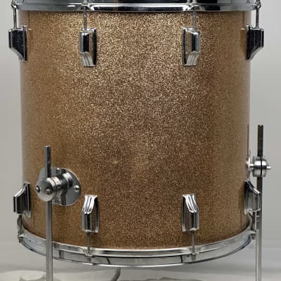 Rogers 20/12/16" 60's Cleveland-Era Holiday "Headliner" Drum Set - Champagne Sparkle image 22