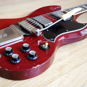 1986 Greco SG Standard '63 Vintage Reissue SS63-70 Cherry w