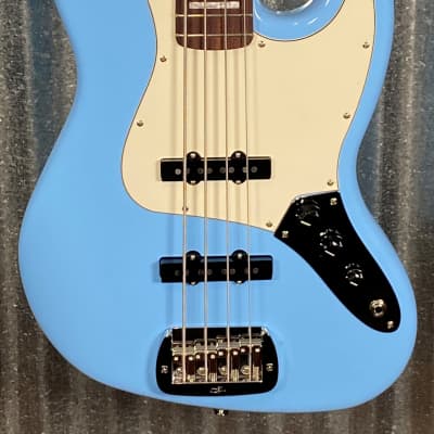G&L USA JB 4 String Bass Himalayan Blue & Case #7113 image 1