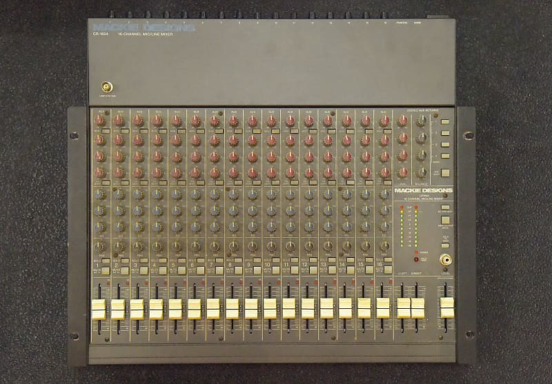 Mackie CR1604 16 Channel Mic/Line Mixer, Recent Reverb