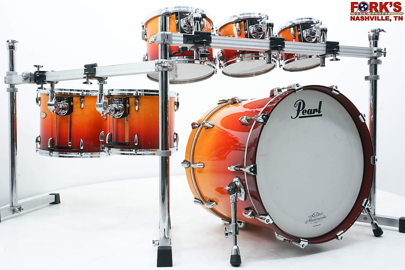 Pearl masterworks store drum kit