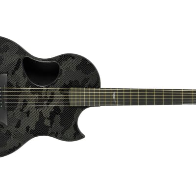 McPherson Sable Carbon Fiber Acoustic-Electric Guitar in Camo Top 11950 image 2