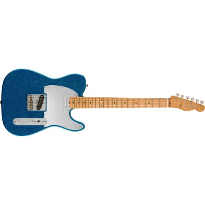 Fender J Mascis Signature Telecaster Maple Fingerboard - Bottle Rocket Blue Flake image 4