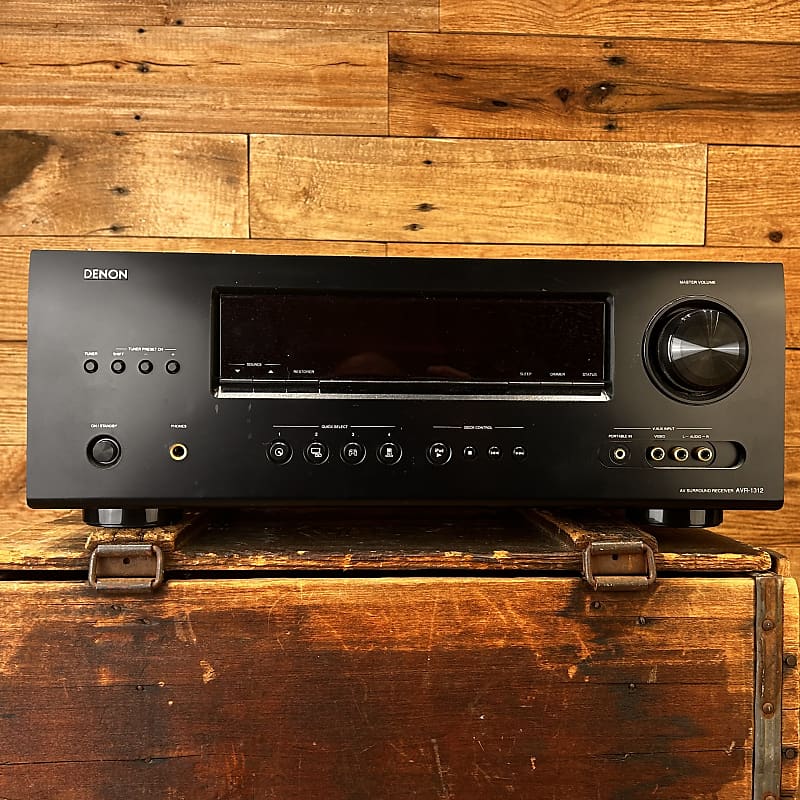 Denon AVR-1312 A/V Dolby 5.1 Surround Amplifier  			