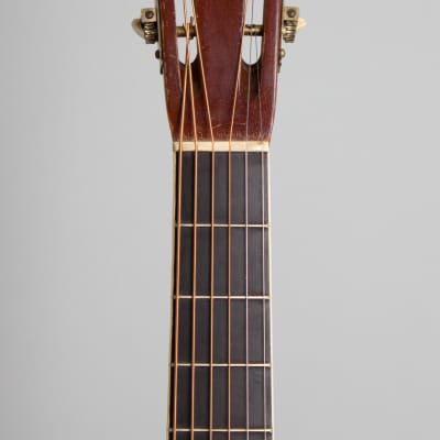 National  Style 1 Tricone Roundneck Resophonic Guitar (1935), ser. #S-5773, original black hard shell case. image 5