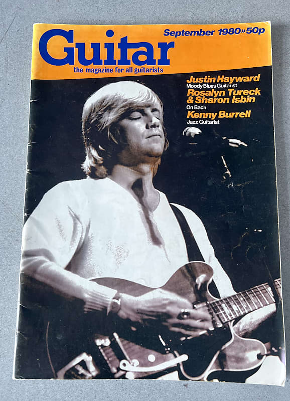 Guitar Magazine UK Justin Hayward Edition 1980 Orange | Reverb