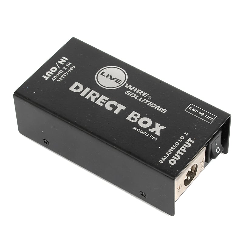 LiveWire PDI Passive Direct Box x9679 (USED) Reverb