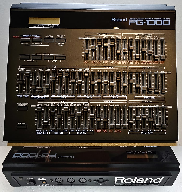 Roland PG-1000 Linear Synthesizer Programmer | Reverb