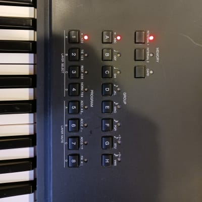 Yamaha SY85 Synthesizer 1992 - Black image 7