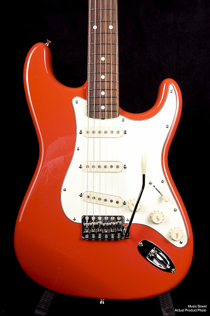 Fender Japan FSR Classic 60's Stratocaster in fiesta Red | Reverb